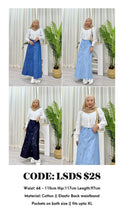 Load image into Gallery viewer, Lily Spring Denim Skirt
