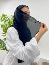 Load image into Gallery viewer, Sulam Embroidered Shawl - Crown
