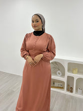 Load image into Gallery viewer, Arabian Crinkle Milkmaid Dress
