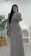 Load and play video in Gallery viewer, Arabian Crinkle Milkmaid Dress
