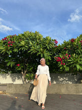 Load image into Gallery viewer, Pleated Chiffon Flare Skirt
