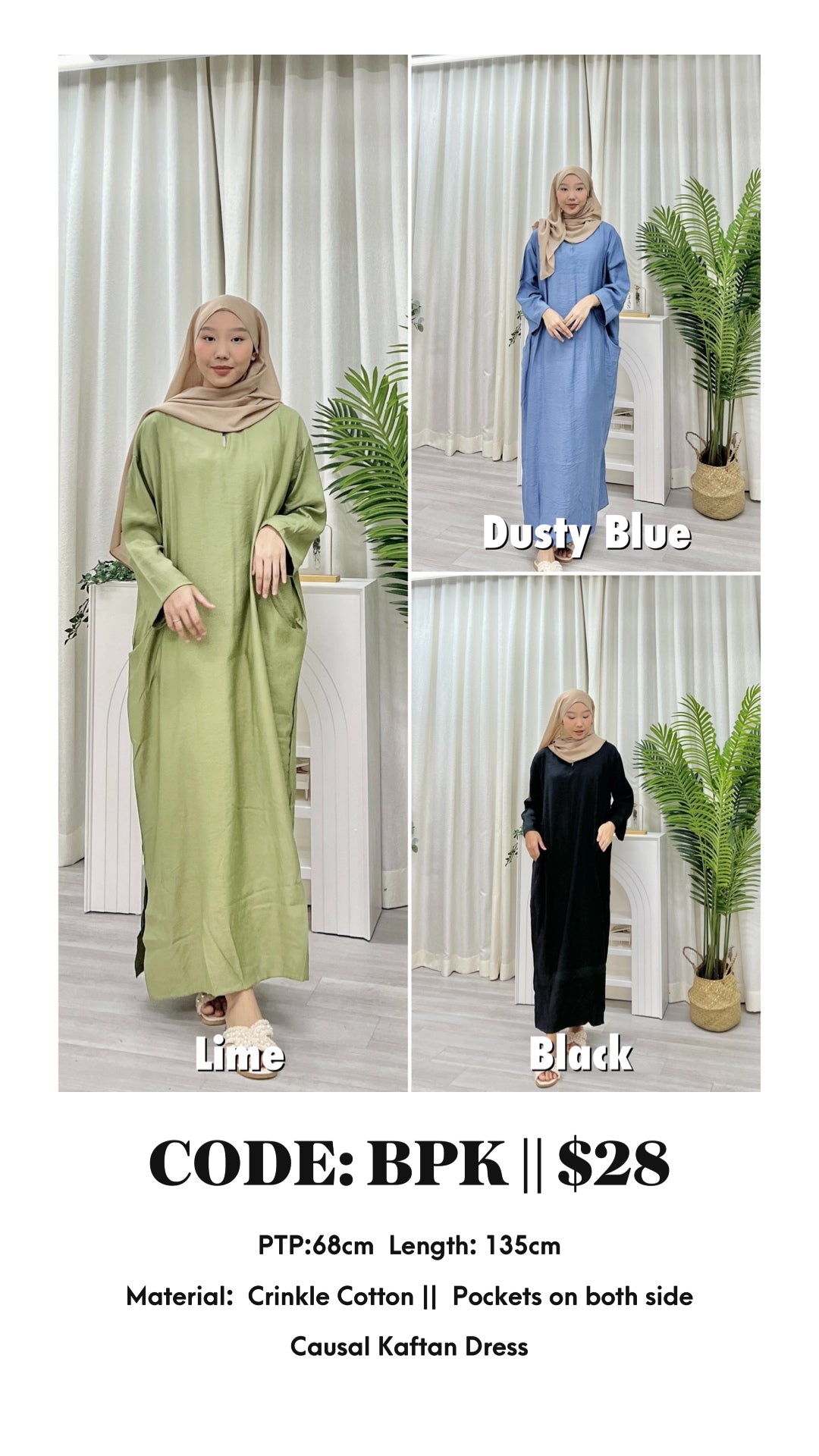 Basic Pocket Kaftan