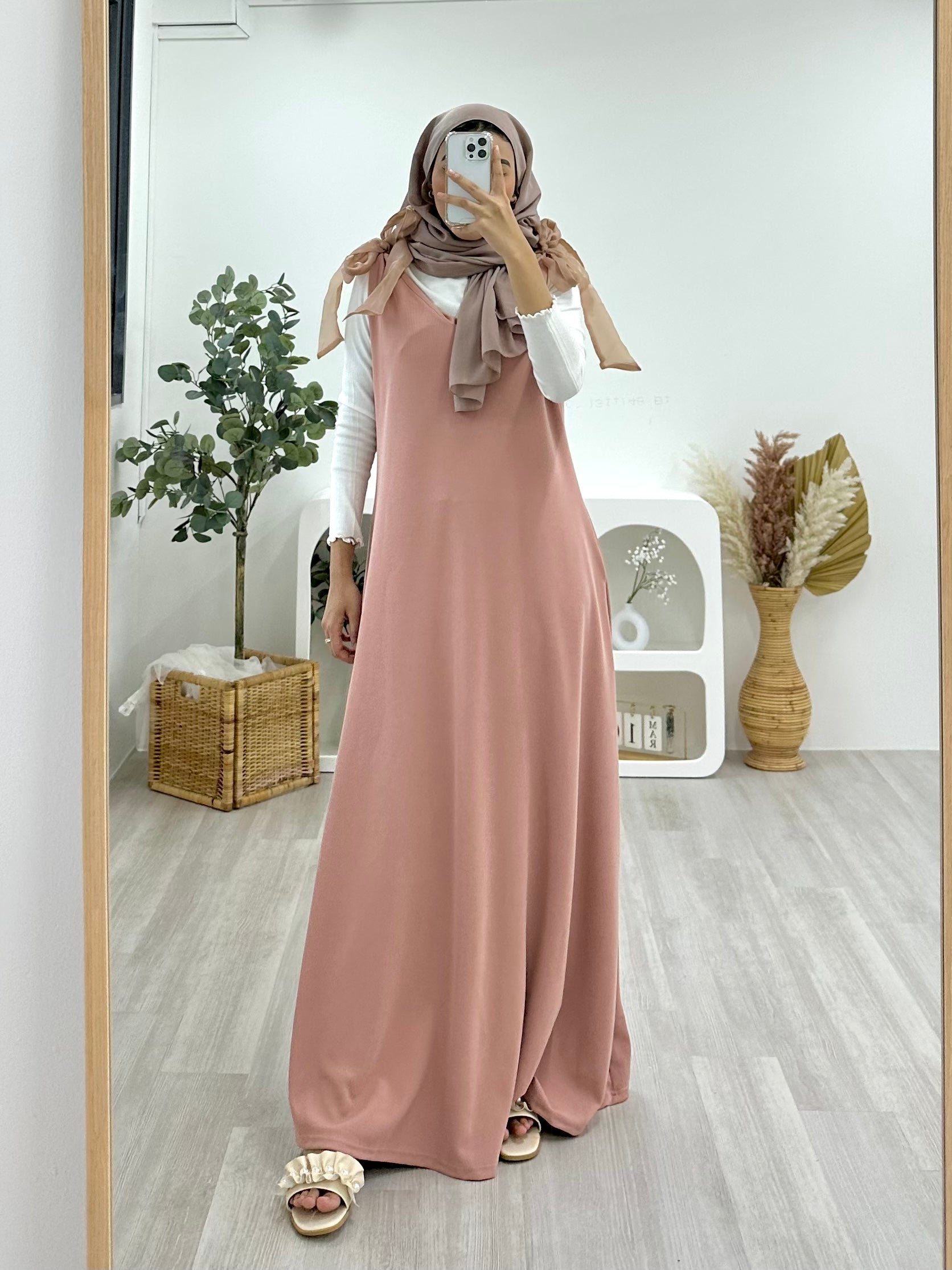 Ribbon Tie Maxi Dress