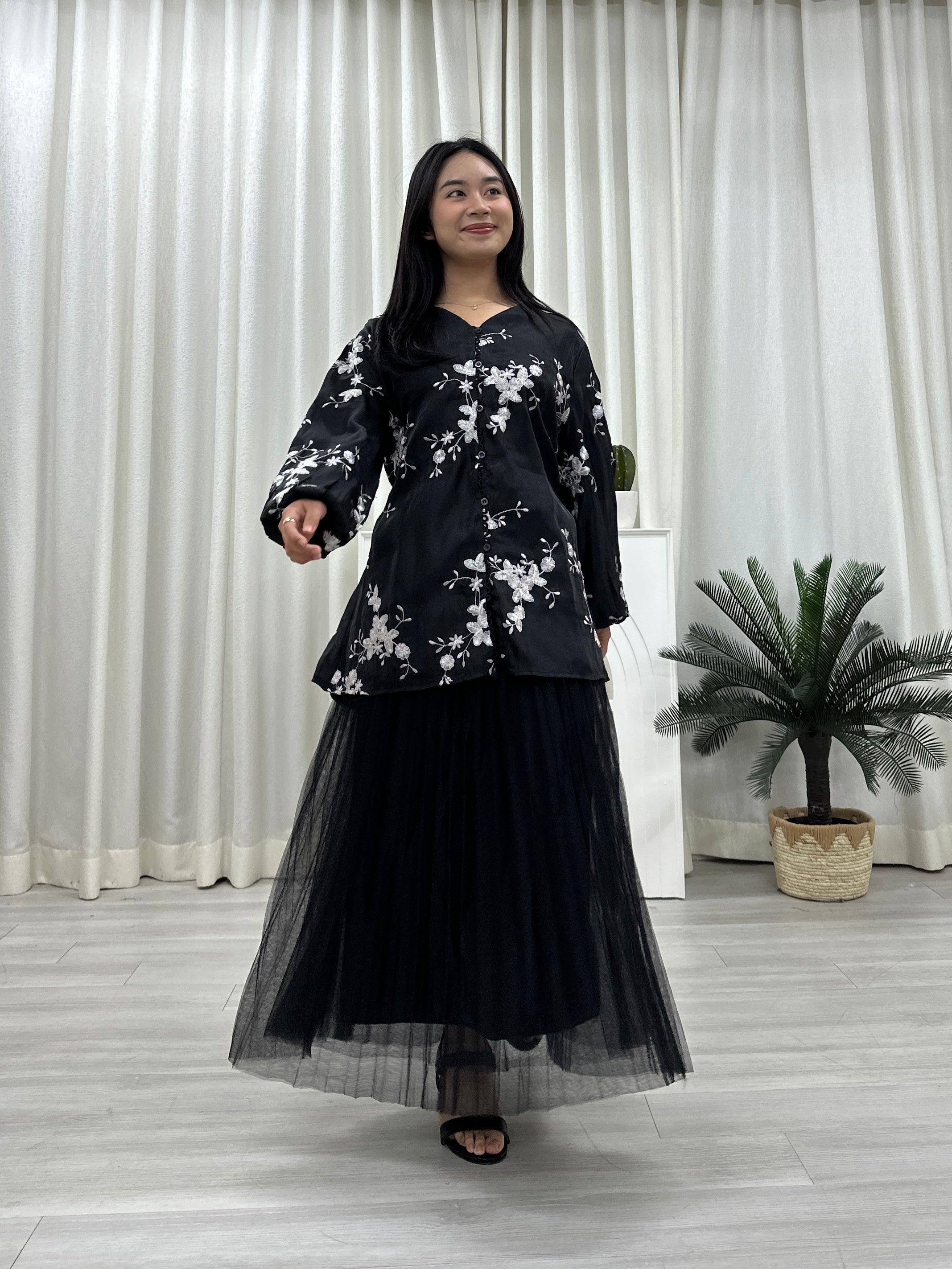 Wanderlace Blouse - Mira Attached sash