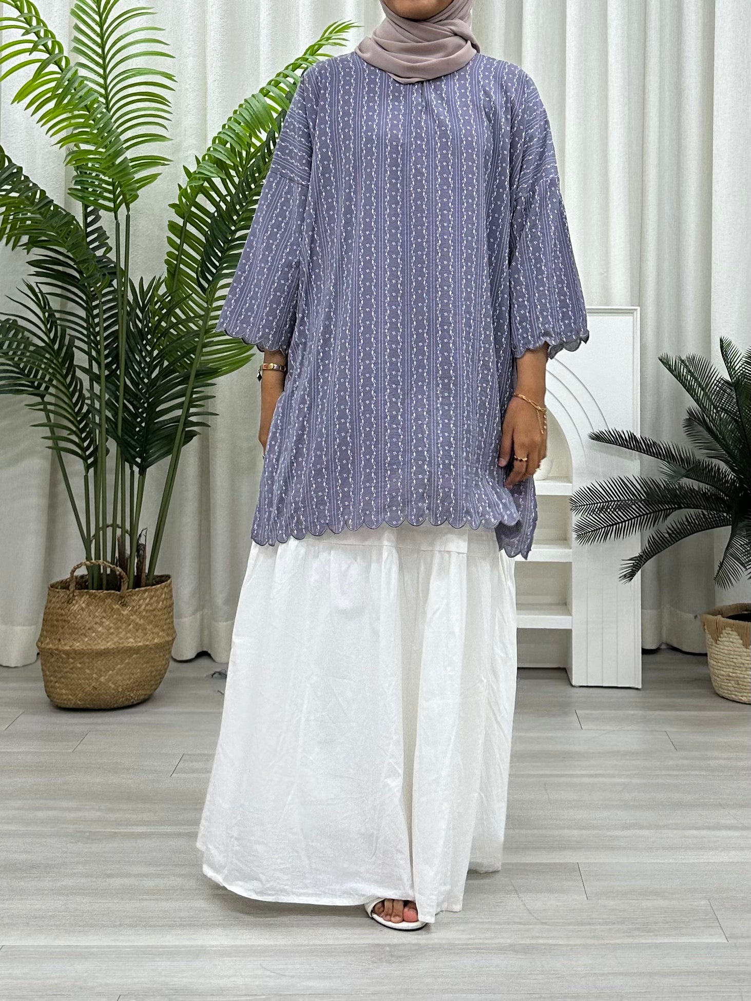 Pastel Essence Sulam Tunic
