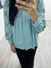Load image into Gallery viewer, Pink Sakura Embroidered Top
