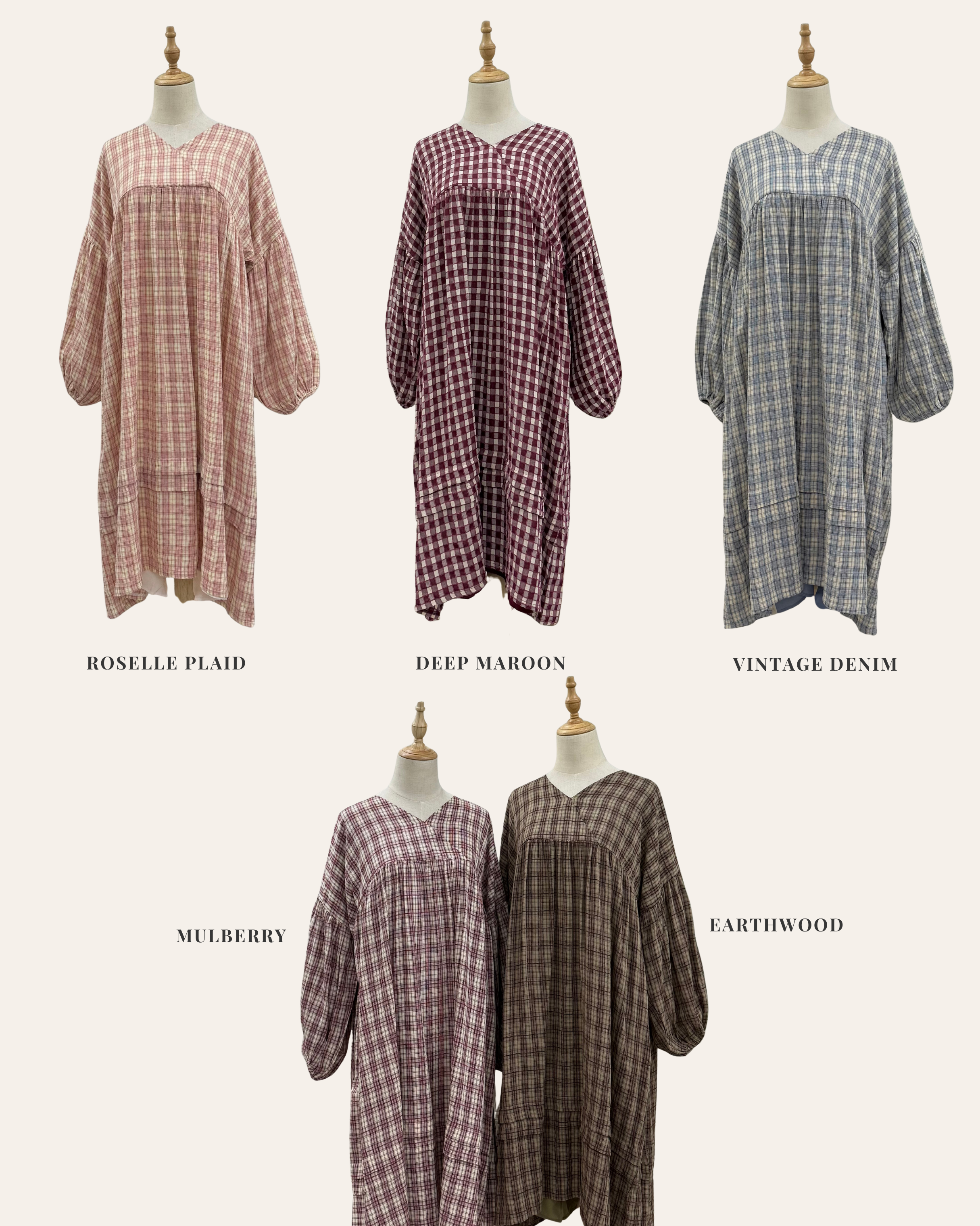 Kimora Tunic - Checks & Plaids
