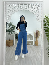 Load image into Gallery viewer, Denim Pinafore Overalls