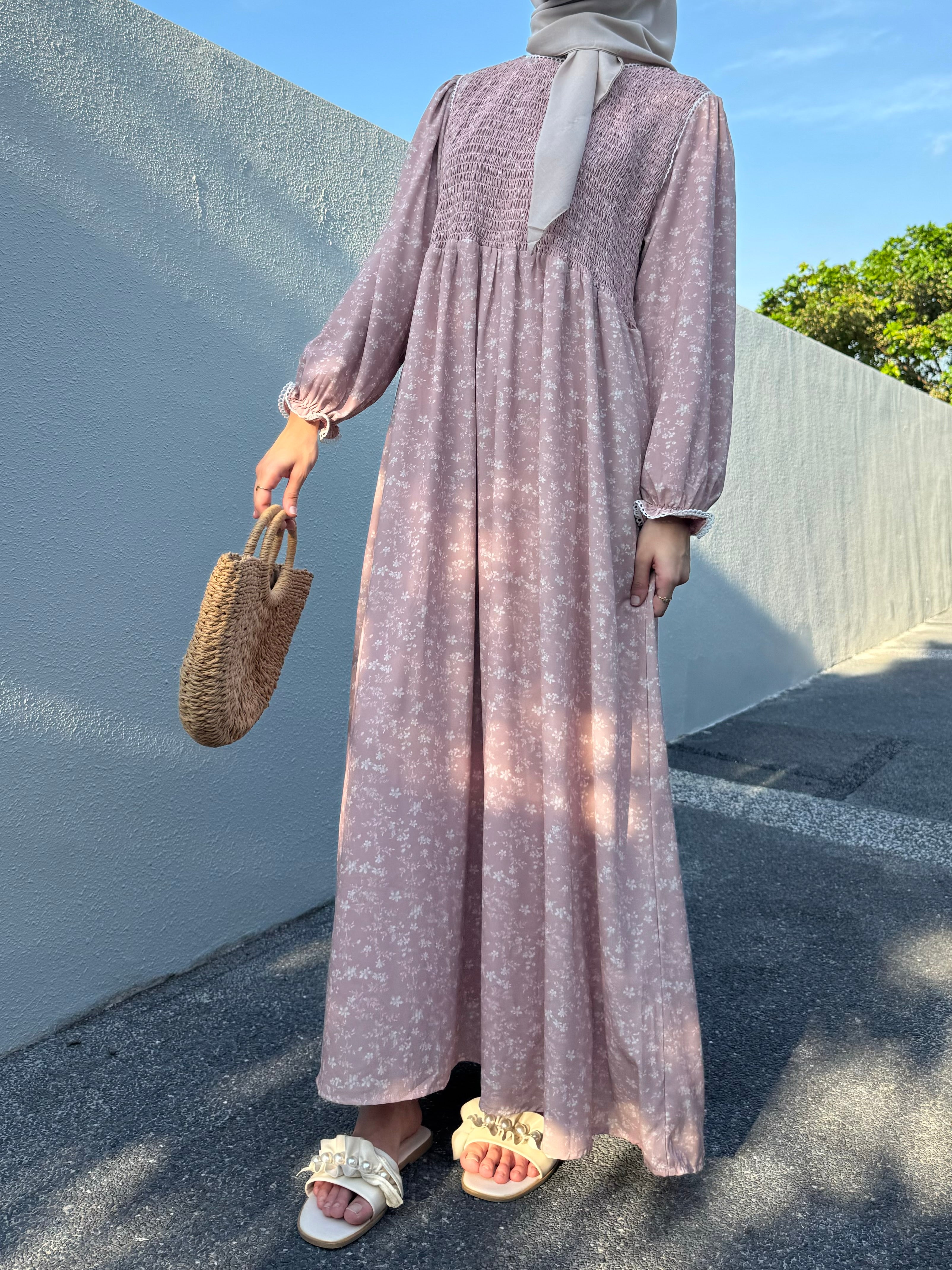 Antalia Smock Maxi Dress