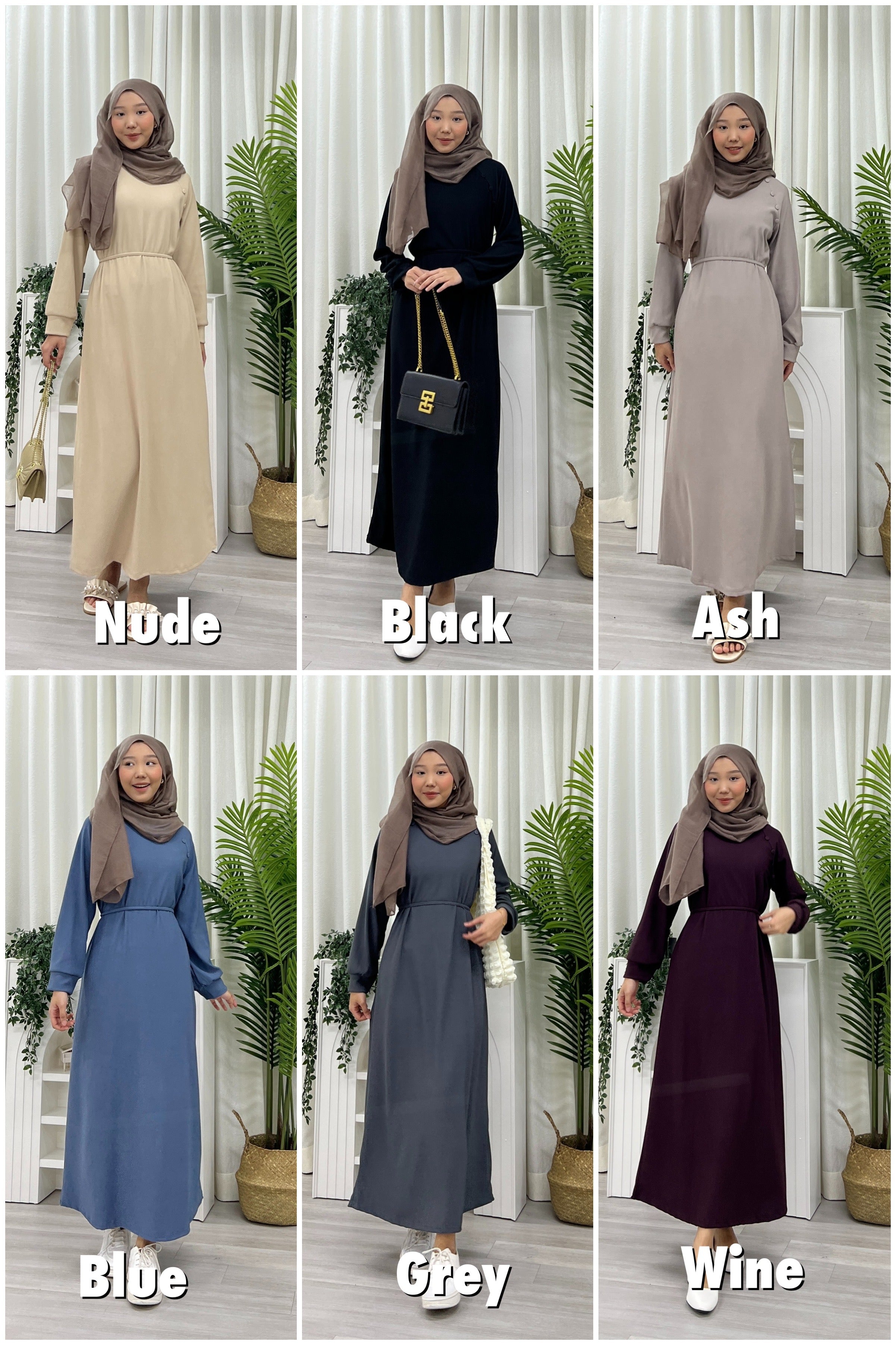 Molley Ribbed Long Dress Morden