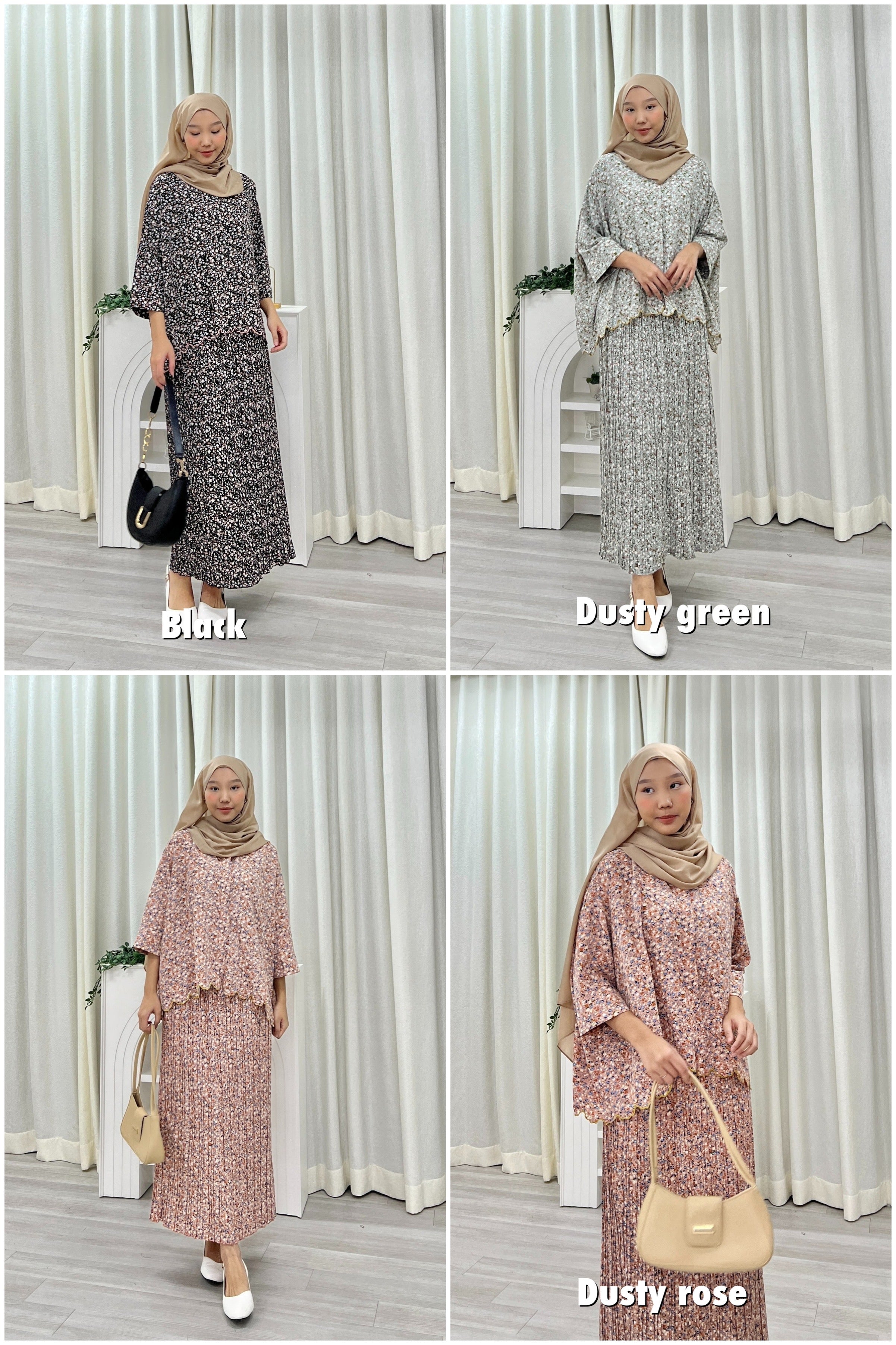 Sulam Garden Skirt Set