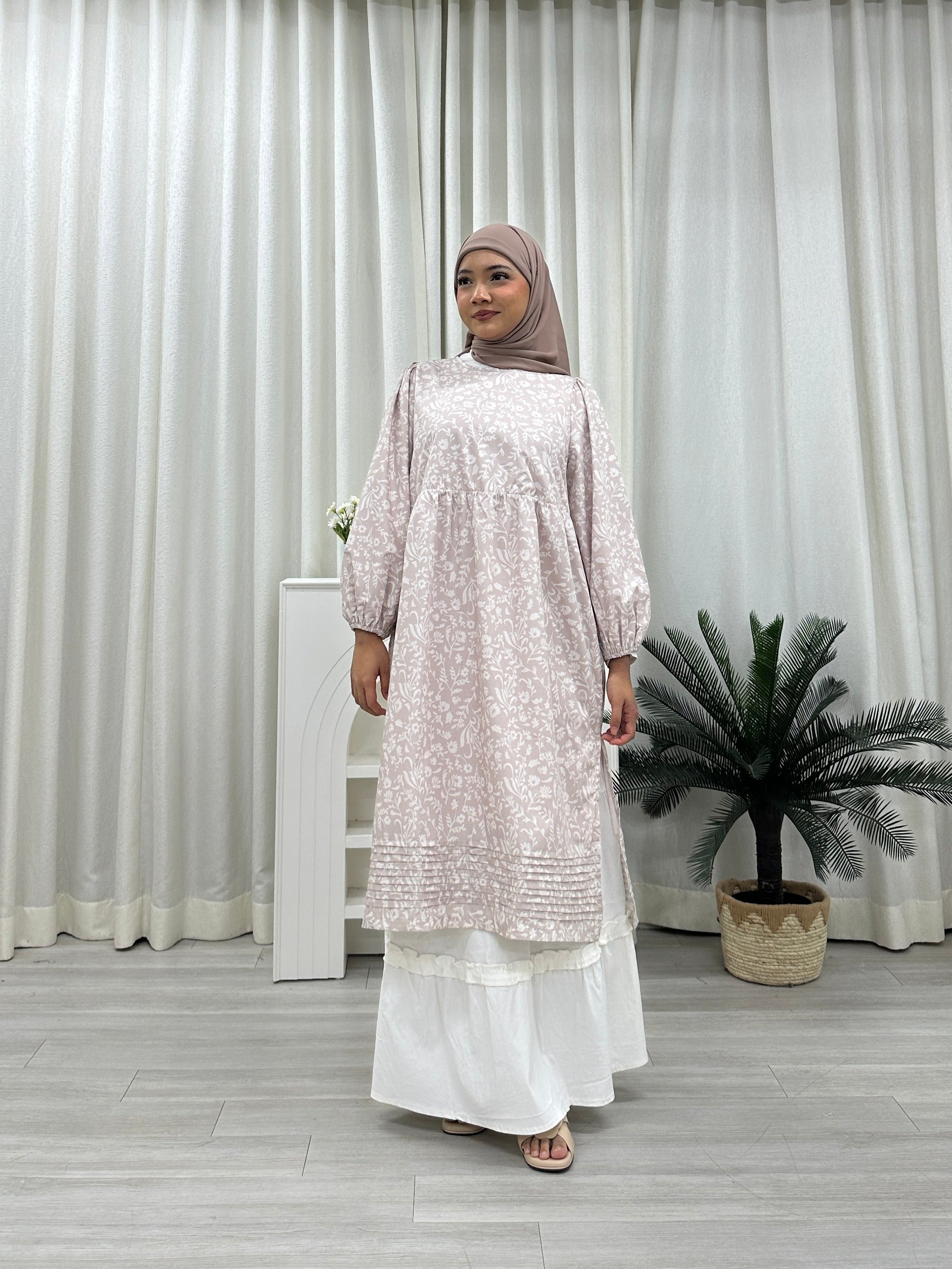 The Lylah Cotton Tunic Babydoll