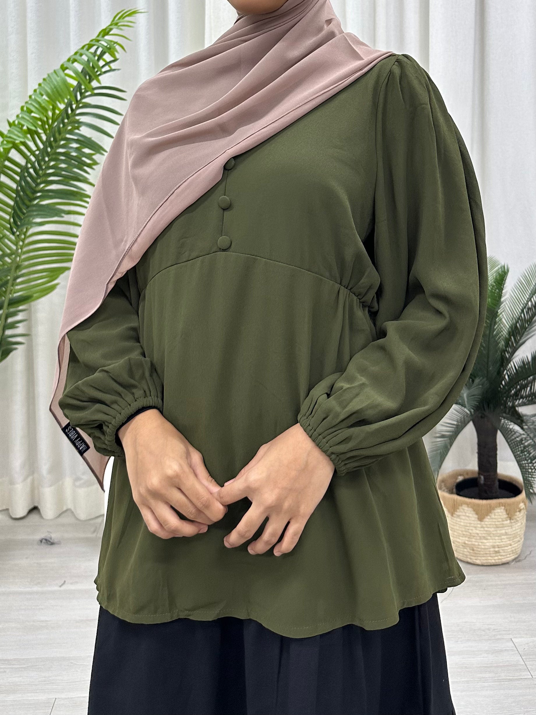 Arabella Flare Peplum Top