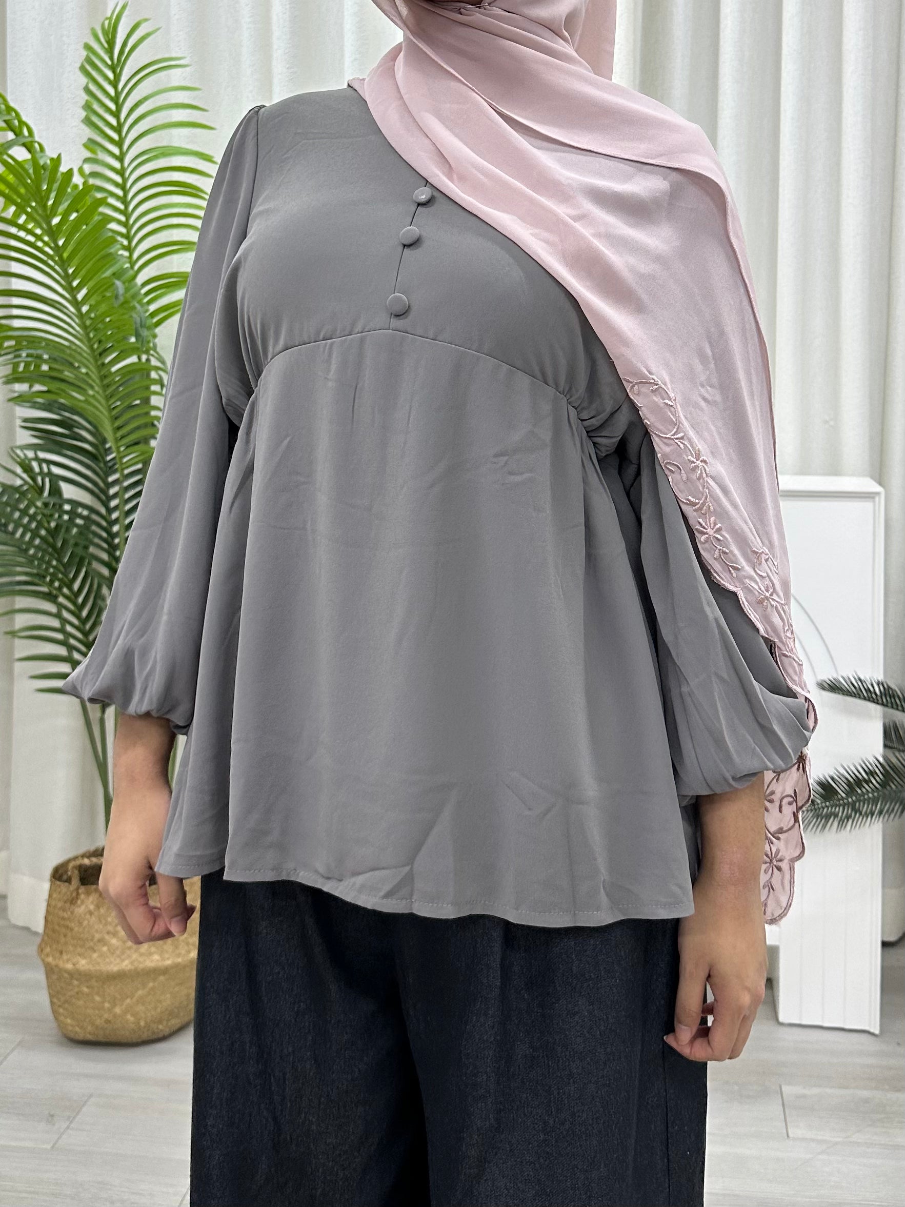 Arabella Flare Peplum Top