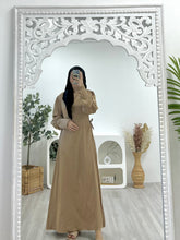 Load image into Gallery viewer, Satin Side Knot Dress
