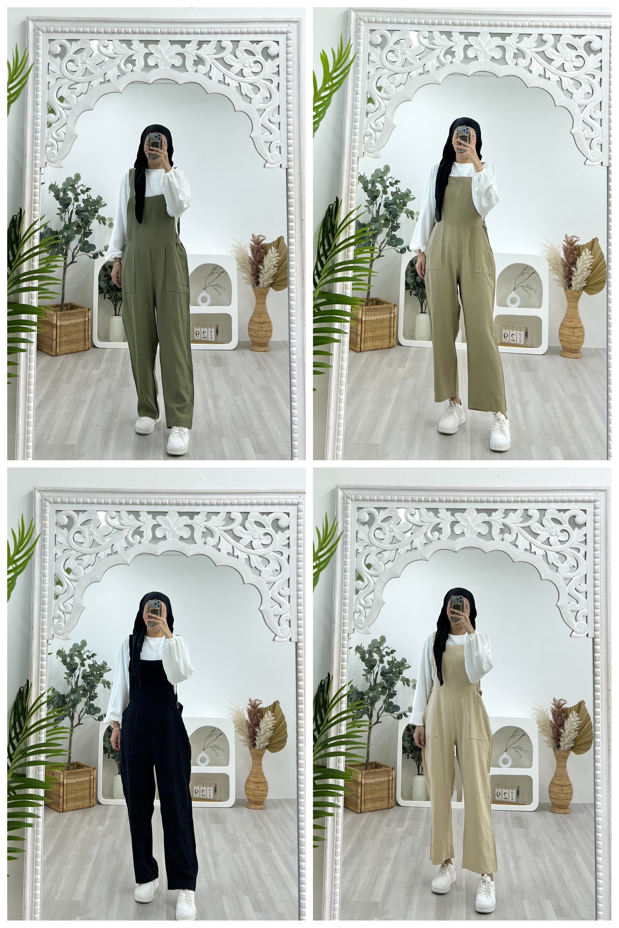 Buckle Overall Jumpsuit