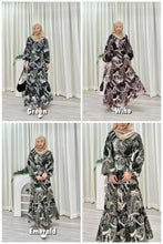 Load image into Gallery viewer, Batik Balloon Sleeve Dress - Jihan

