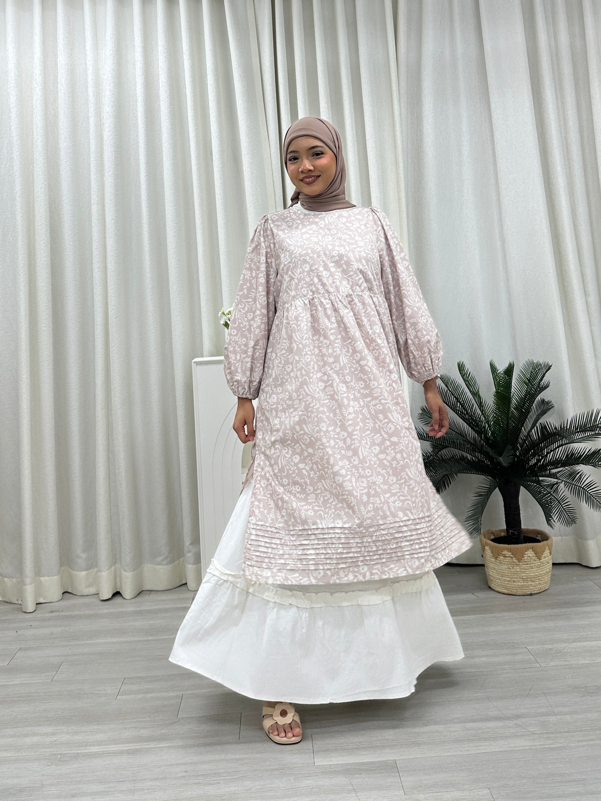 The Lylah Cotton Tunic Babydoll
