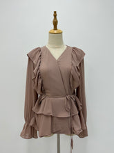 Load image into Gallery viewer, Chiffon Ruffle Top
