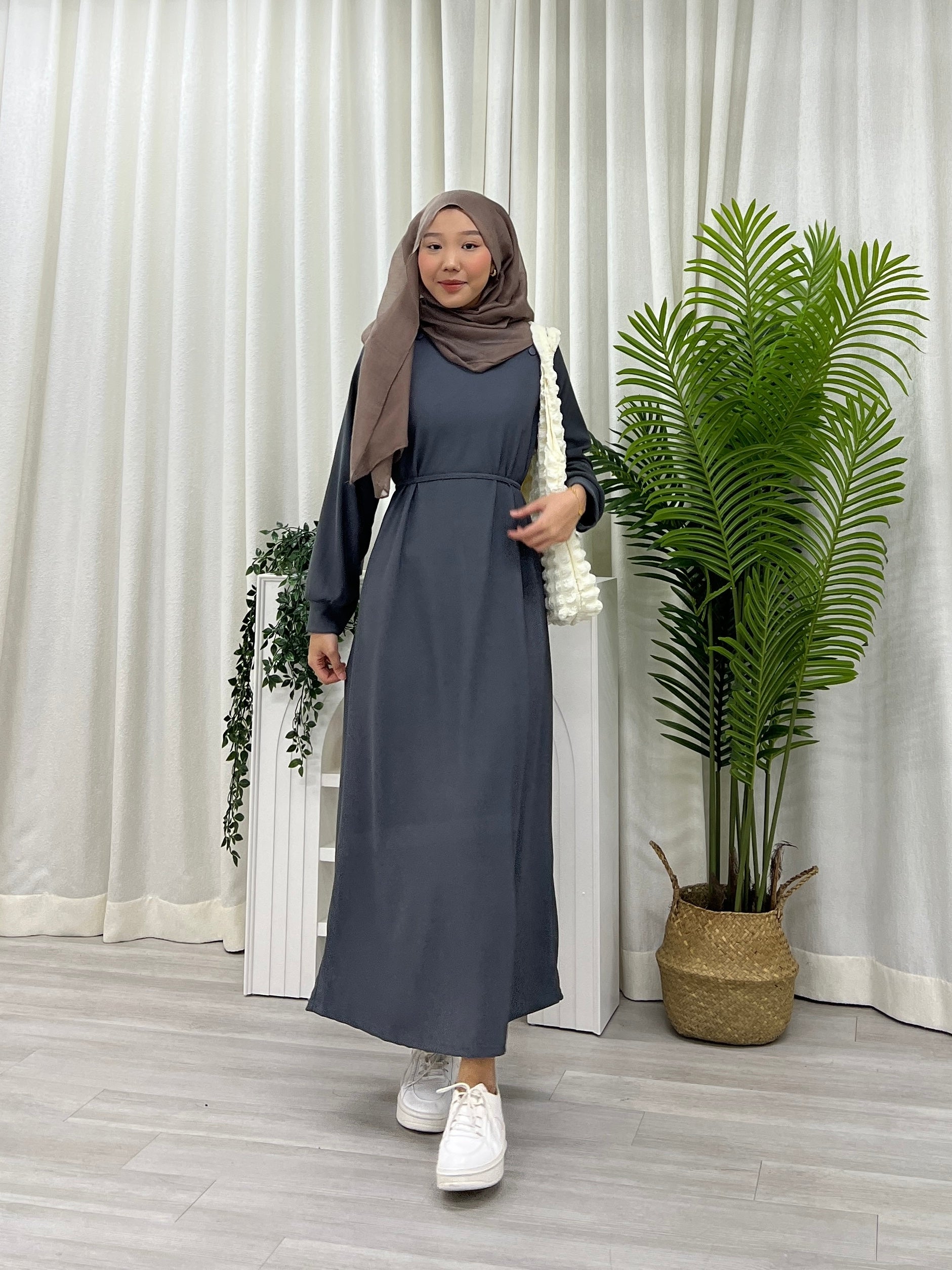 Molley Ribbed Long Dress Morden
