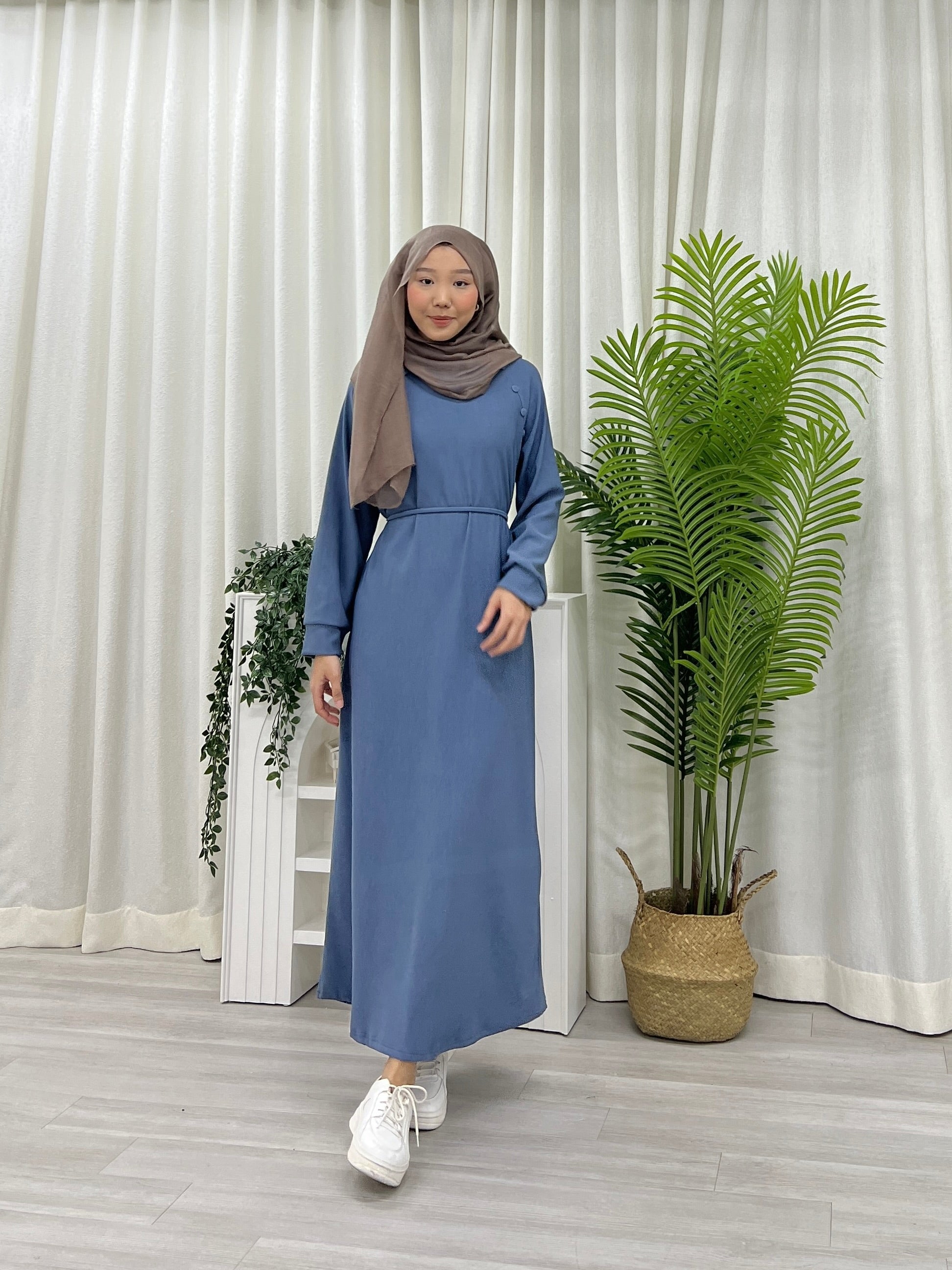 Molley Ribbed Long Dress Morden