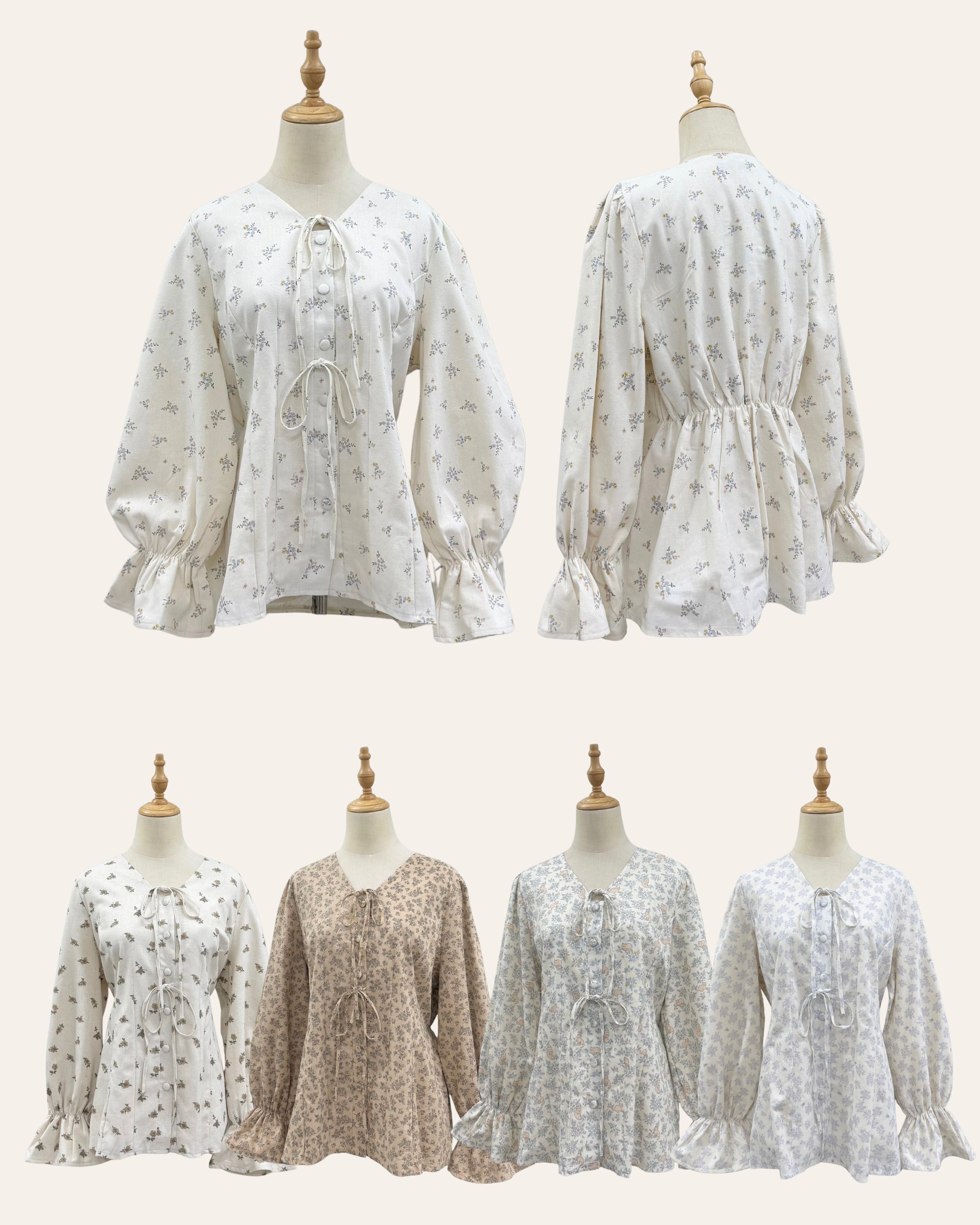 Cottage Belle Imprinted Top