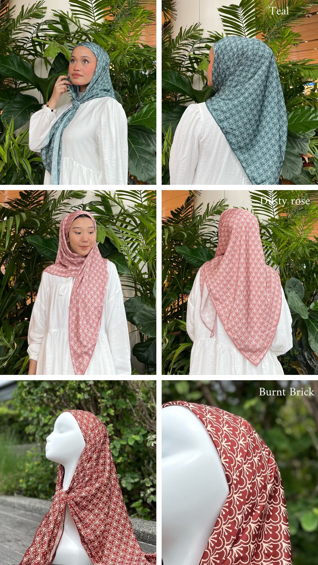 Triangle Satin Shawl - Arabica Scallop 2.0