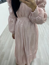 Load image into Gallery viewer, Grace Satin Puffy Dress