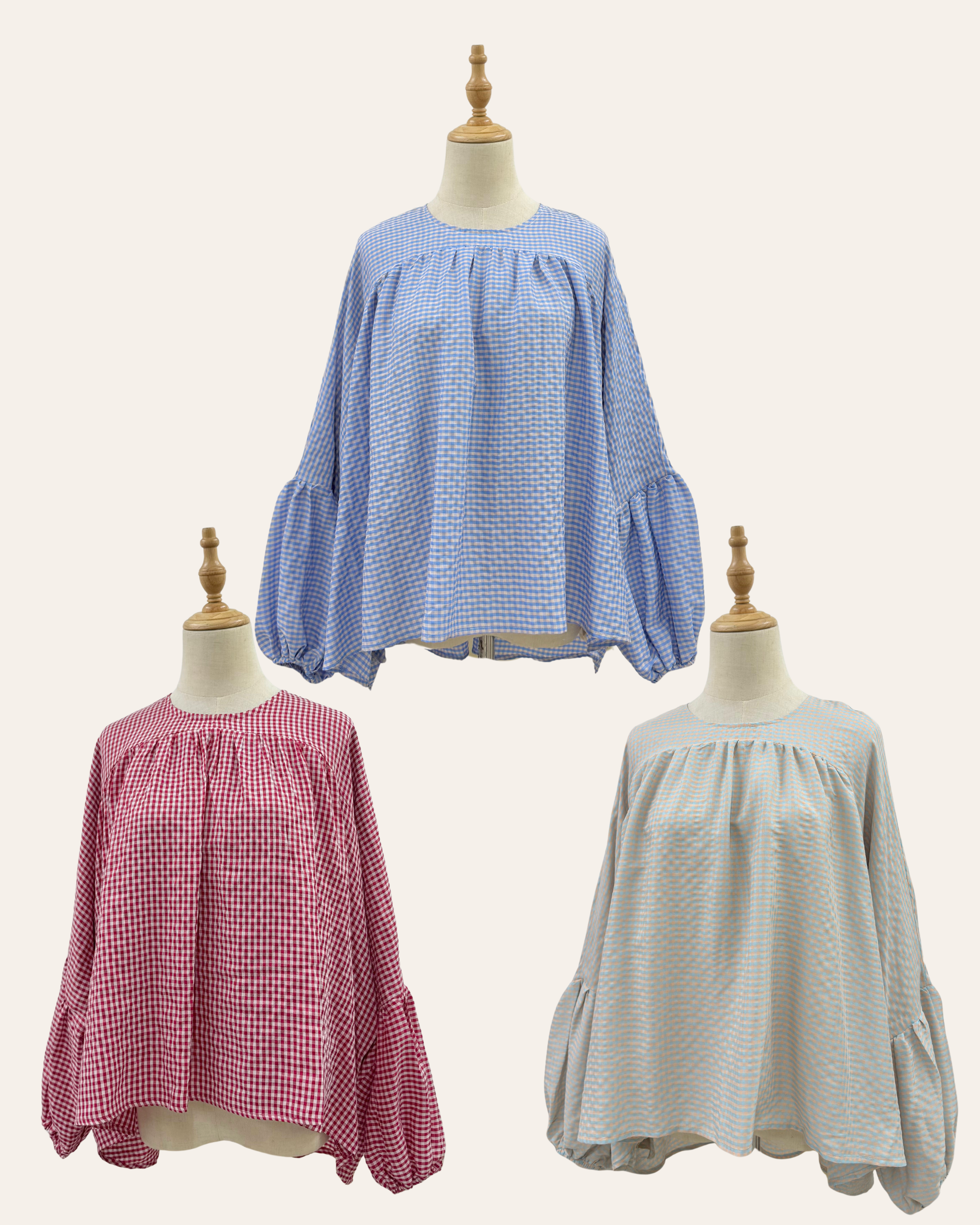 Winne Puff Sleeve Blouse HV Label