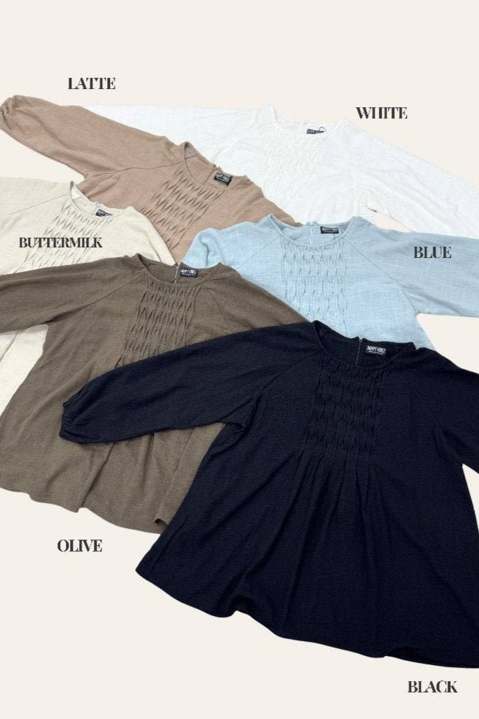 Casia Raglan Sleeve Top