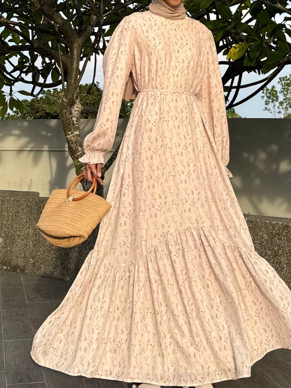 alma floral print tulle maxi dress Alma Maxi Dress – Happy Vibes
