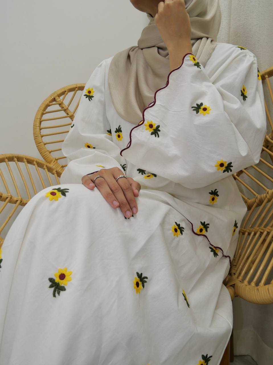 Meadow Whisper Co-Ord - Sunflower