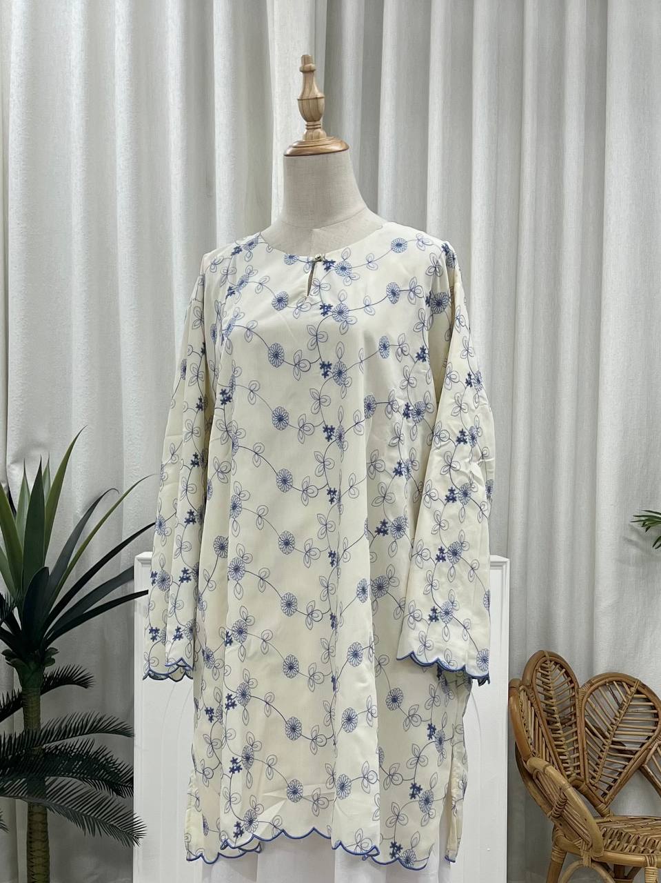 Flora Single Buttoned Tunic