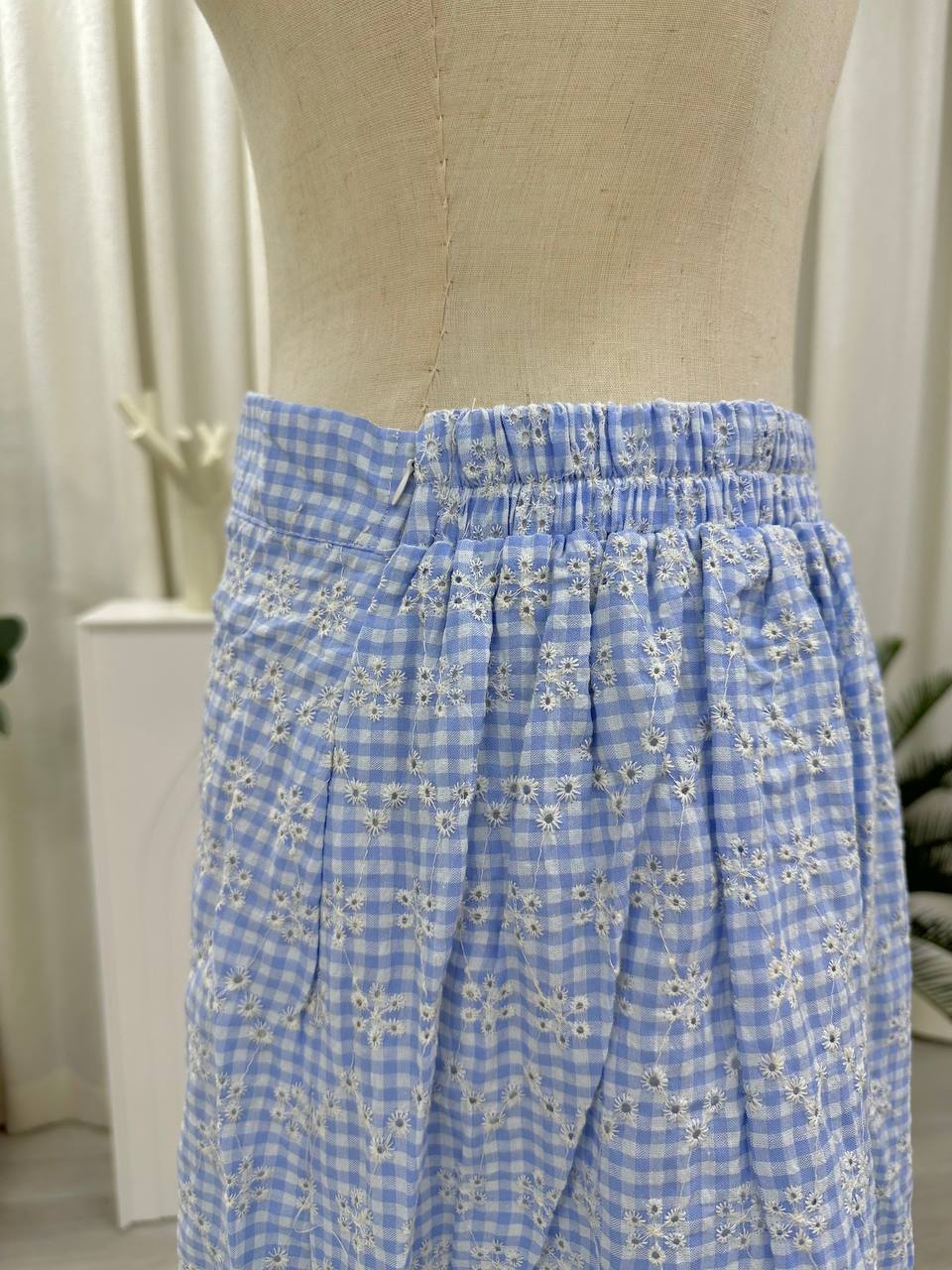 Gingham Bow Ensemble Set