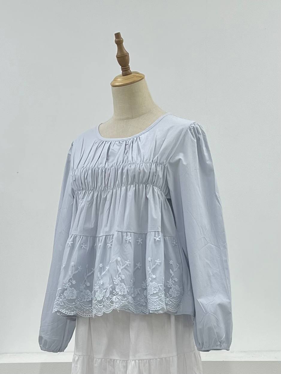 Freya Cotton Embroidered Top