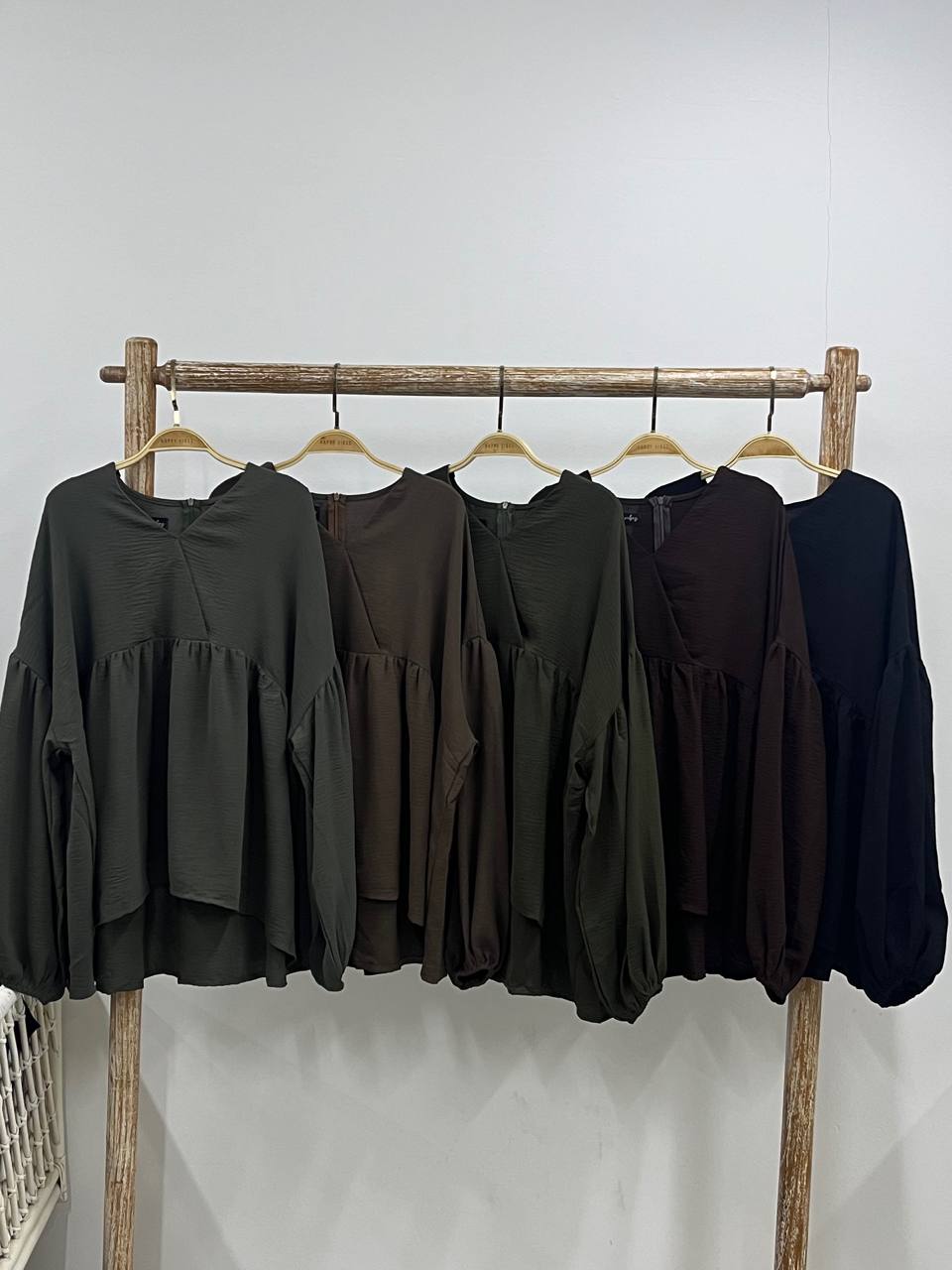 Kimora Crinkle Top Ironless