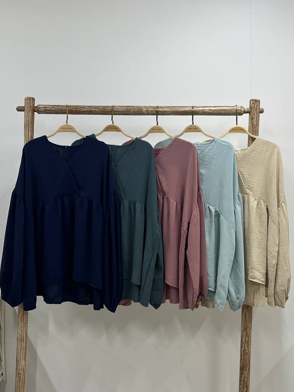 Kimora Crinkle Top Ironless