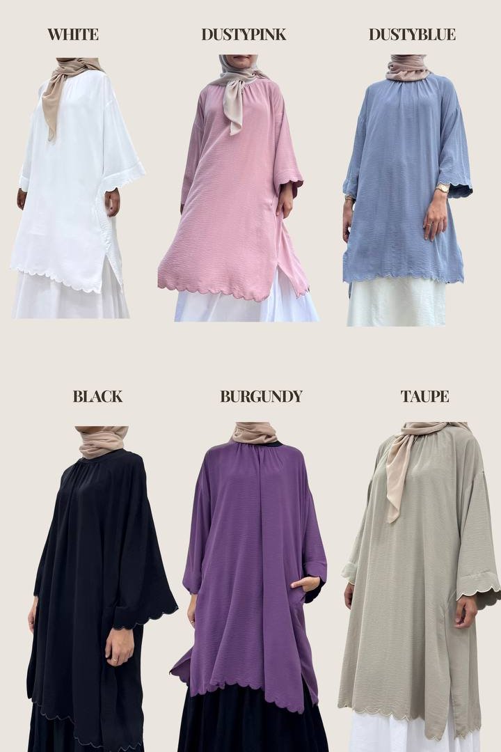 Sulam Basic Oversized Tunic