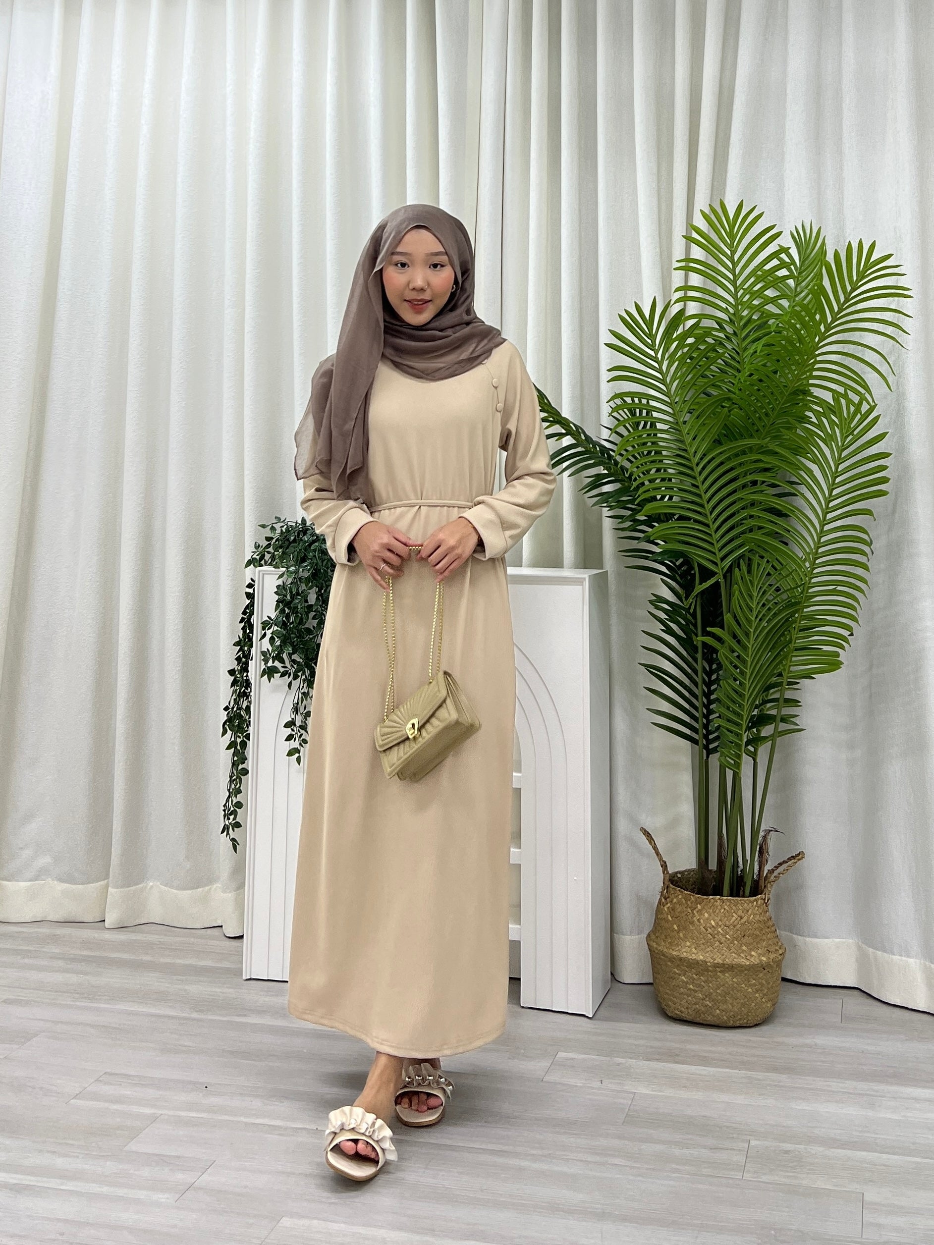 Molley Ribbed Long Dress Morden
