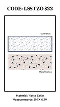 Load image into Gallery viewer, Long Satin Shawl Terrazzo