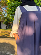 Load image into Gallery viewer, Pinafore Crinkle Slip On Dress
