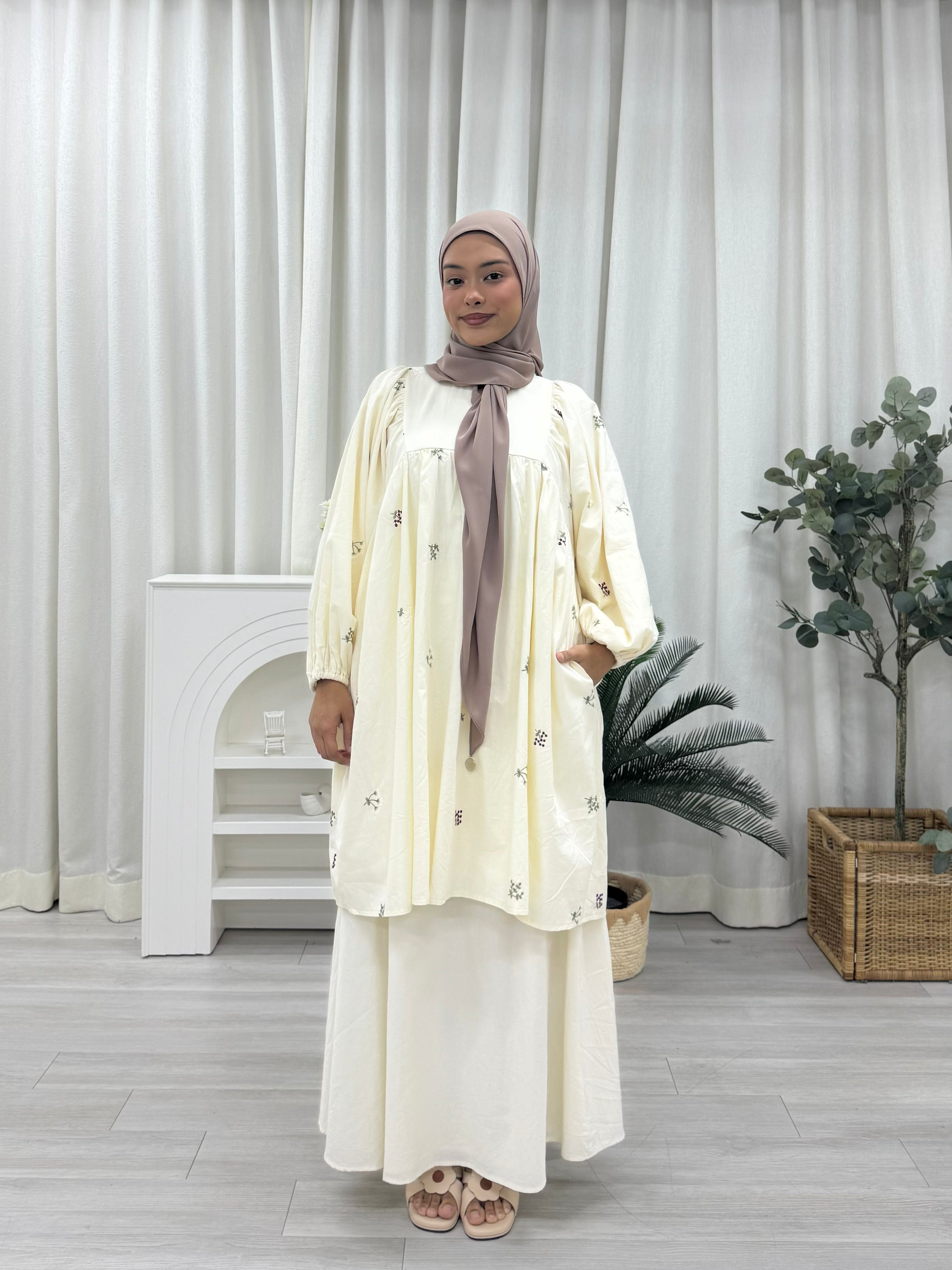 Embo Babydoll Tunic - Mira Pockets