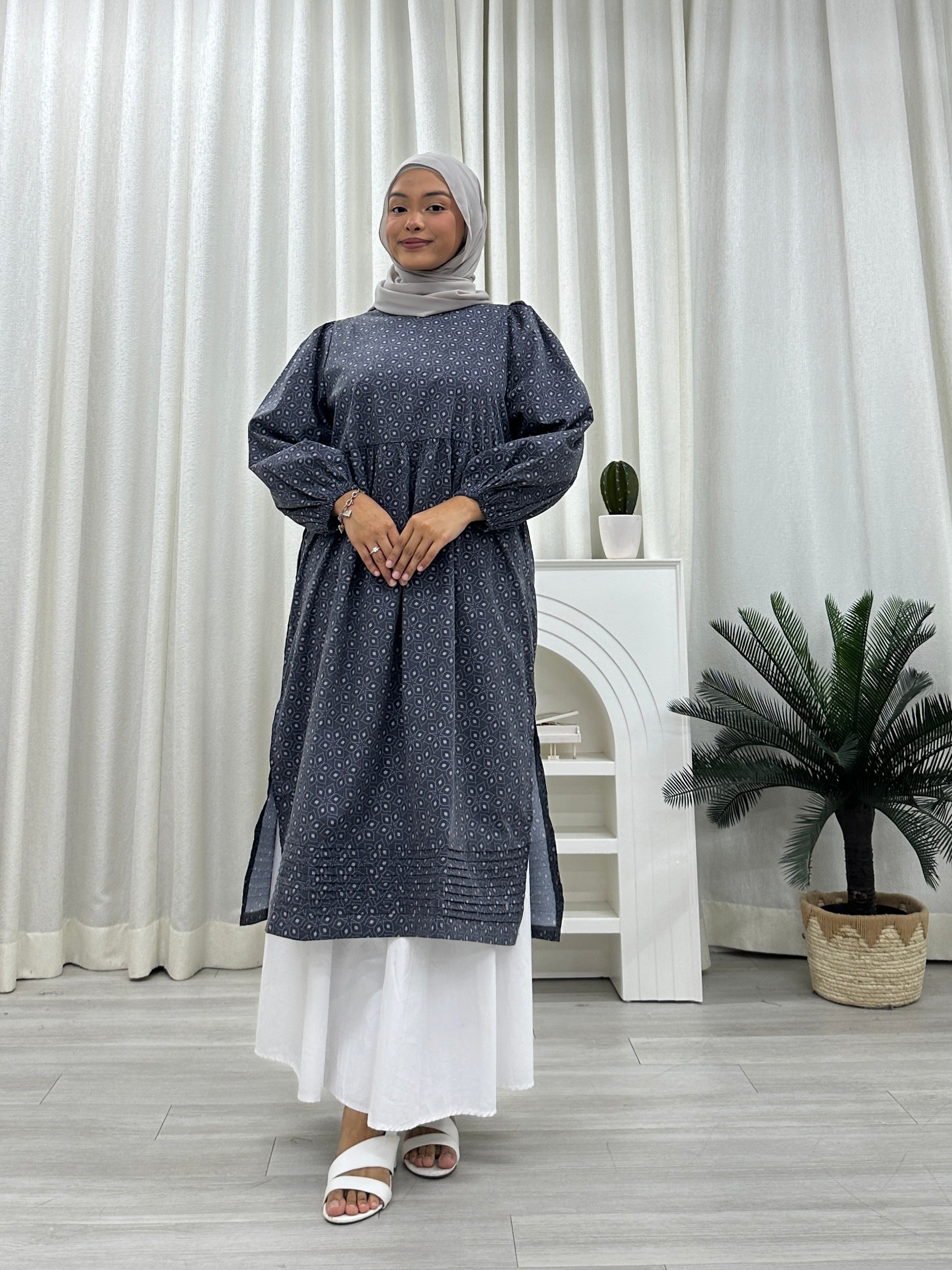 The Lylah Cotton Tunic Babydoll