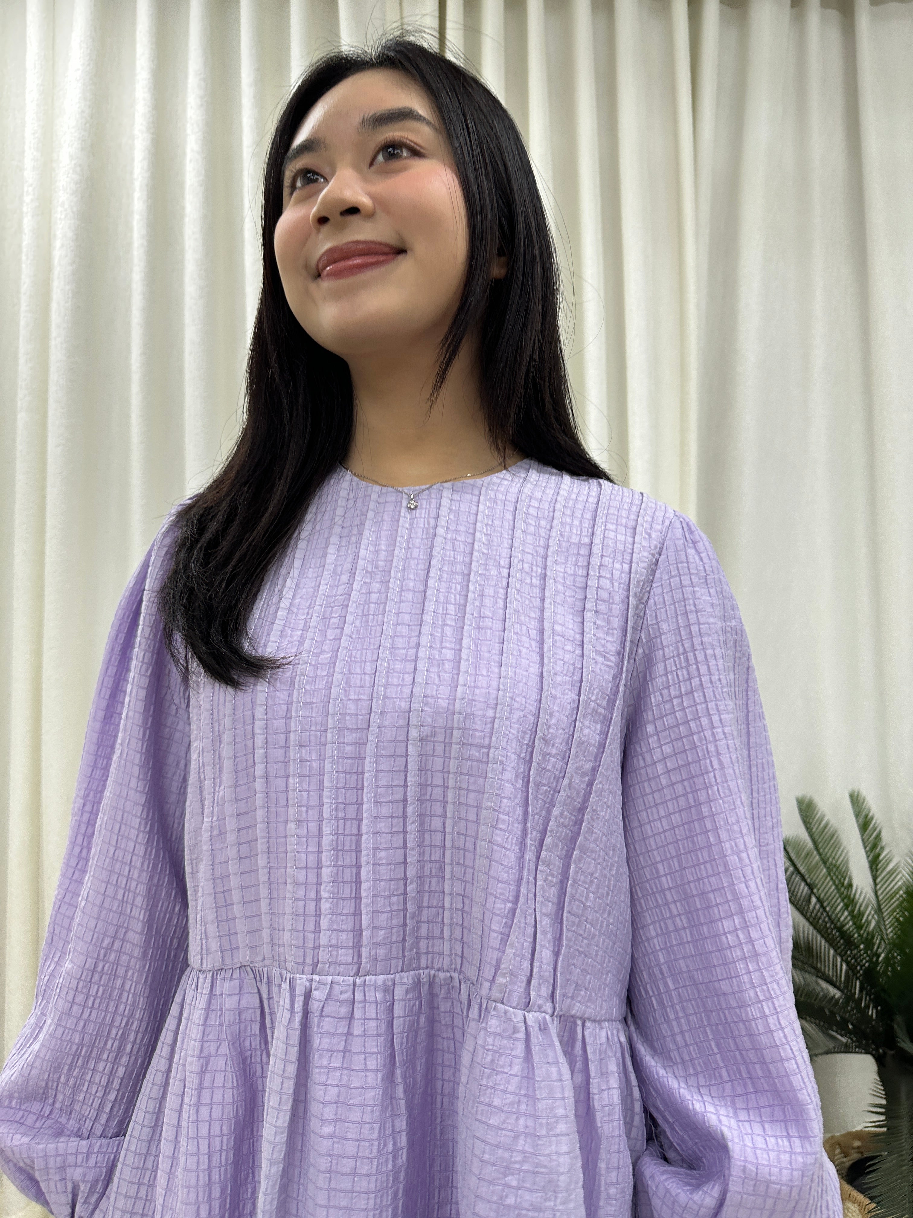 Doll Pleats Peplum Top