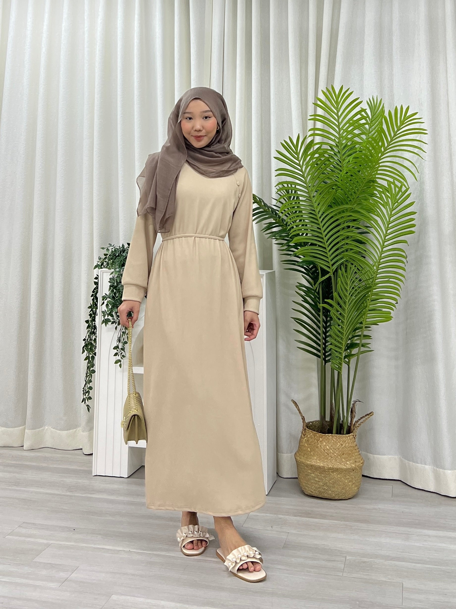Molley Ribbed Long Dress Morden
