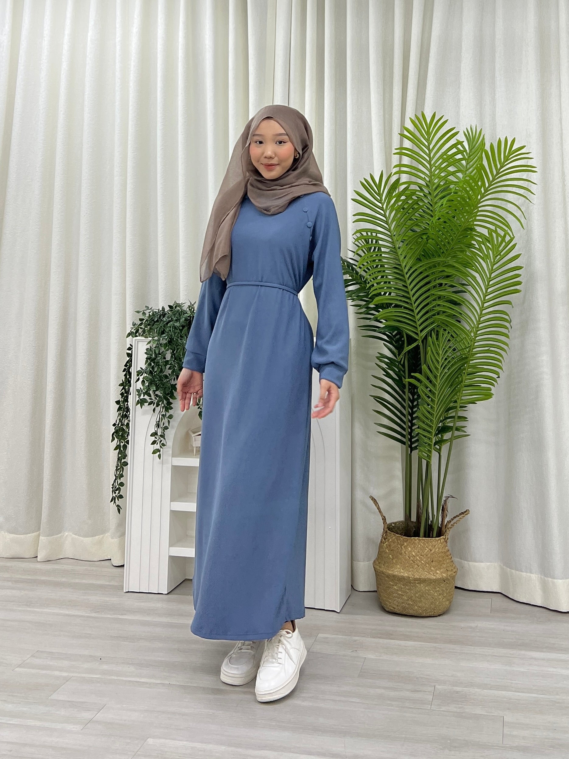 Molley Ribbed Long Dress Morden