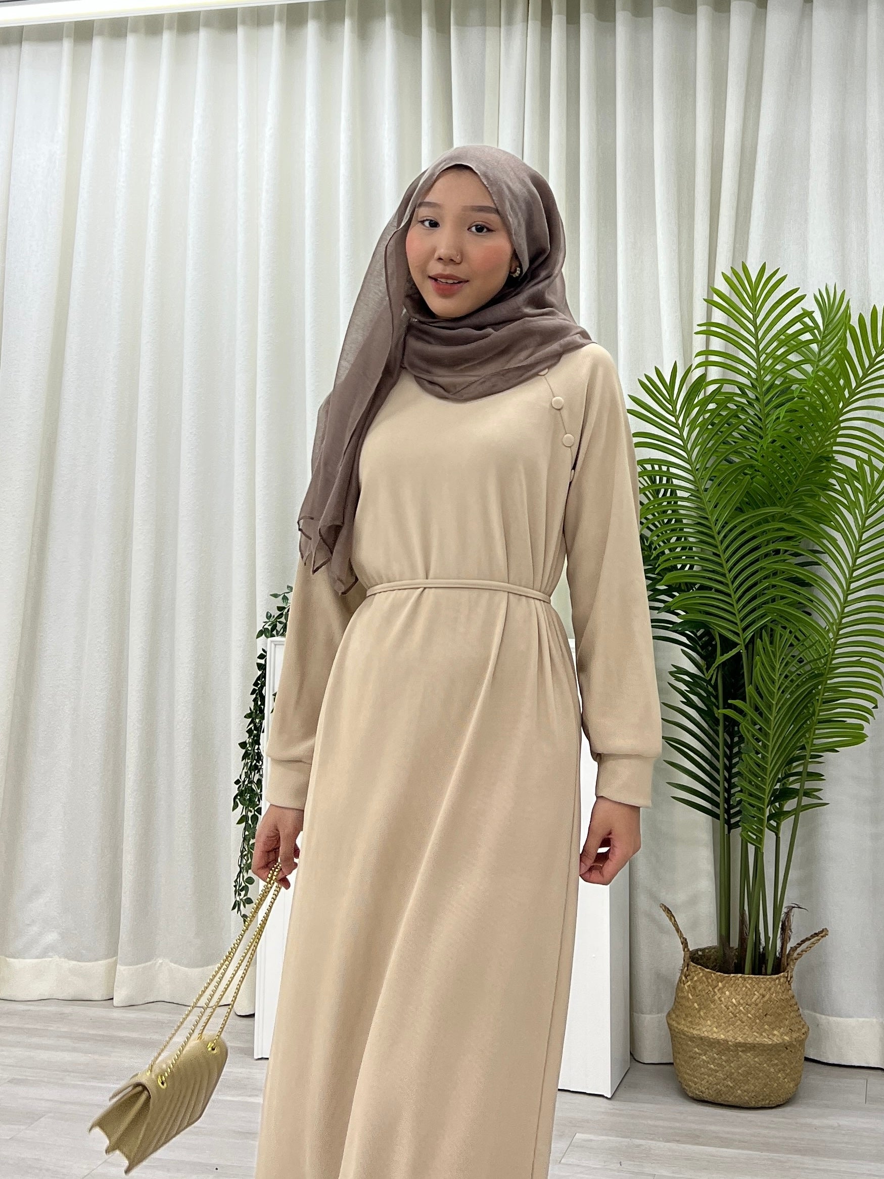 Molley Ribbed Long Dress Morden