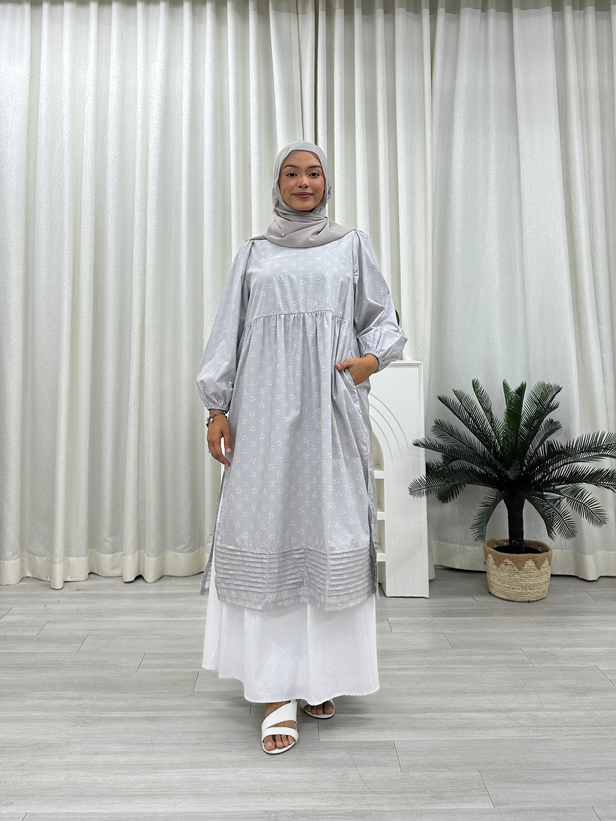 The Lylah Cotton Tunic Babydoll