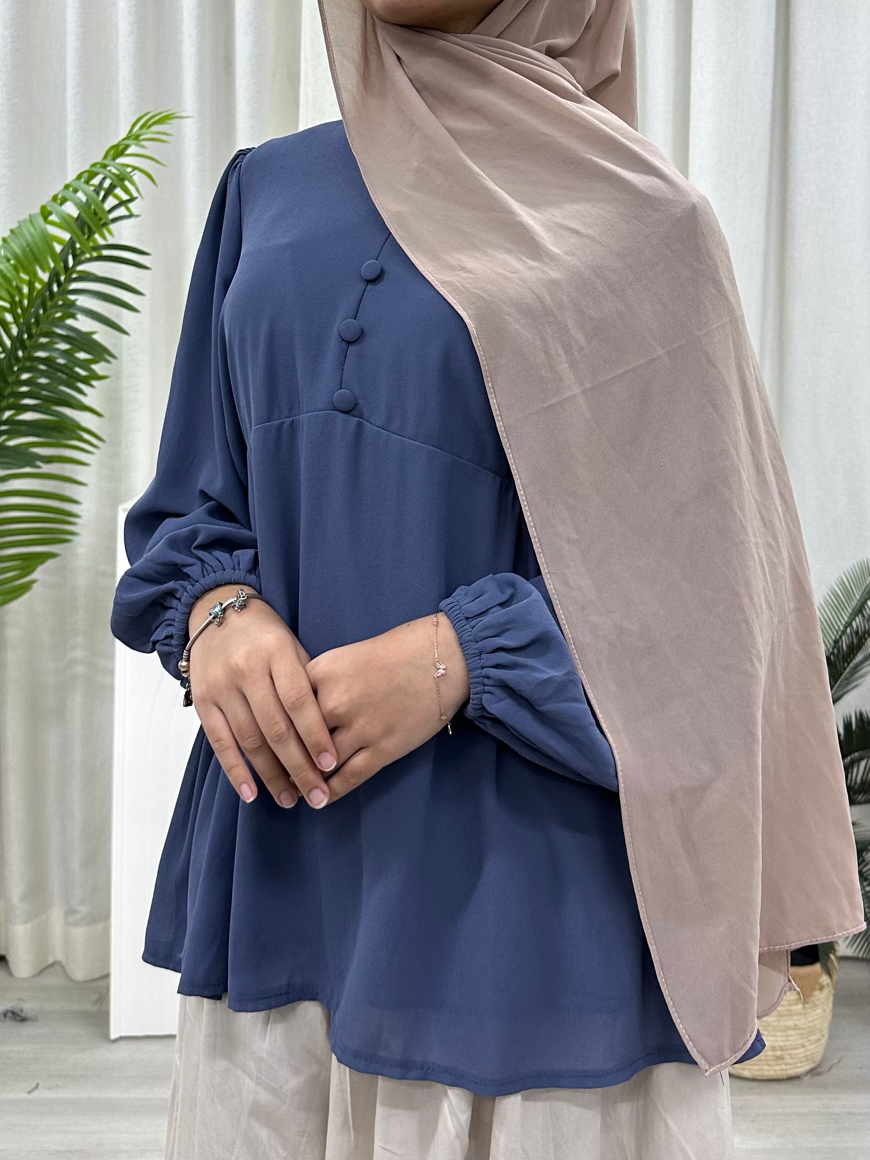 Arabella Flare Peplum Top