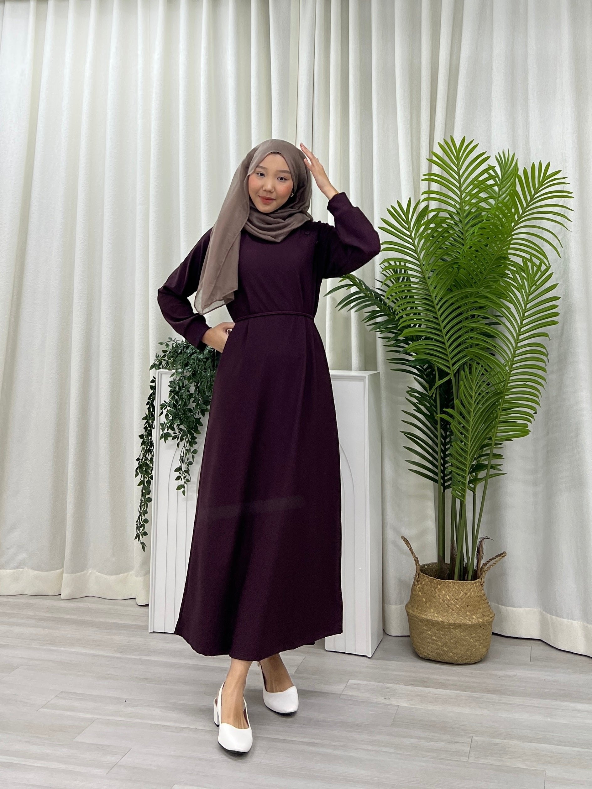 Molley Ribbed Long Dress Morden
